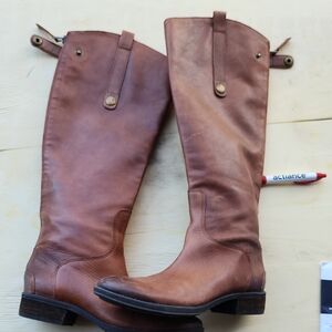Sam Edelman Brown Heeled Boots